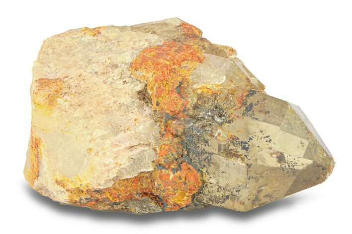 Smoky Citrine Crystal Cluster - Lwena, Congo #282858